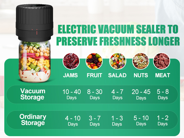 jar vacuum sealer kit