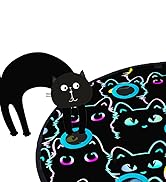 ORSDA Cat Toys, Interactive Fast Rolling Ball in Pouch, Hide and Seek for Indoor Cats, Motion Chi...