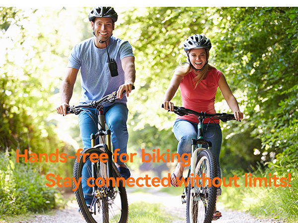 Hands-free for biking