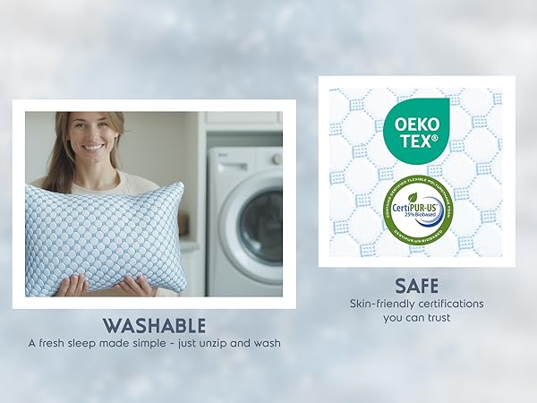 Washable and safe on your skin