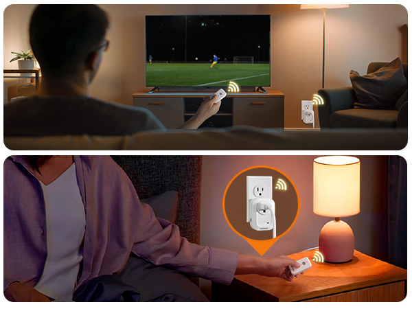 remote control outlet plug