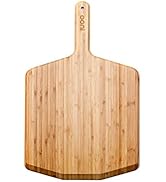 Ooni 12” Bamboo Pizza Peel – Lightweight Smooth Wooden Pizza Paddle and Serving Board – Ooni Outd...
