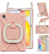 BRAECN Kids Case for Samsung Galaxy Tab S6 Lite 10.4” 2024 SM-P620, Silicone Cover with Hand Grip...