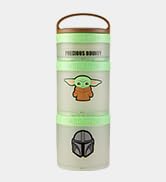 Whiskware Polypropylene Star Wars Snack Containers for Toddlers and Kids, 3 Stackable Snack Cups ...