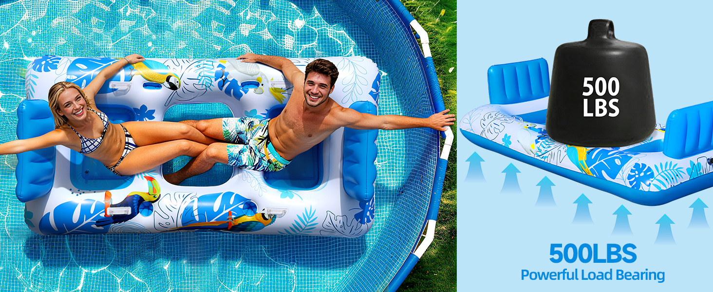 2 person pool float chair 2 person pool float lounger Tanning pool lounger float