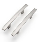 Burshed nickel pulls