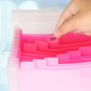 H4D Coupon Receipt Holder Organizer Mini Folder Plastic Wallet for Coupon Receipt Storage 06-3
