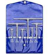 HDLNKAK Telescoping Gage Set, 6 Pack Stainless Steel T - Bore Hole Gauges, Range 5/16" - 6", Tele...