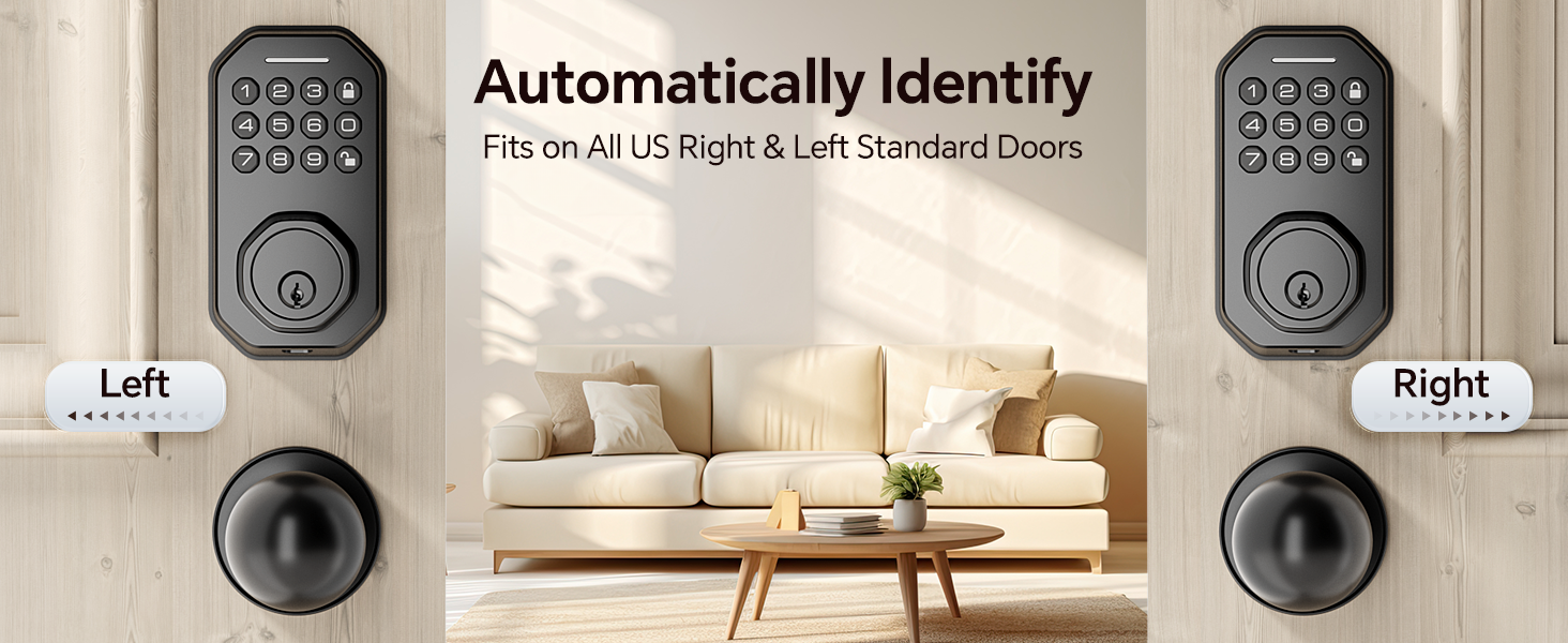 keyless entry door lock