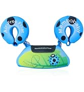 Mambobaby Toddler Swim Vest for 3-8 Years, 33-66 lbs, Arm Floaties for Kids, 3-in-1 Swim Training...
