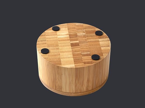 Bamboo Salt and Pepper Bowl Box