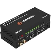 J-Tech Digital 4K HDMI eARC/ARC Audio Extractor, 4K 60Hz HDMI to Optical + RCA L/R Converter, Dig...