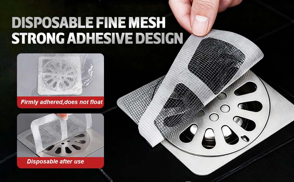 Disposable Shower Drain Hair Catcher
