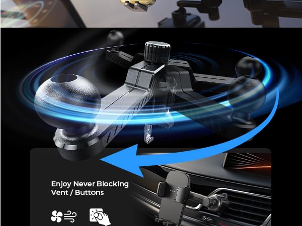 car phone holder vent