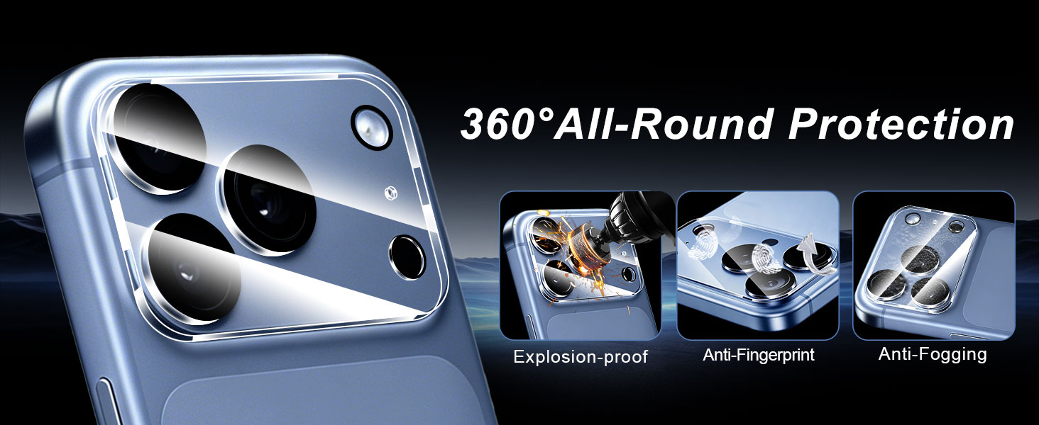 Camera Lens Protector 360°All-Round Protection
