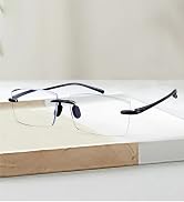 LUFF Reading Glasses for Women,Blue Light Mens Reading Glasses,Lightweight Comfortable