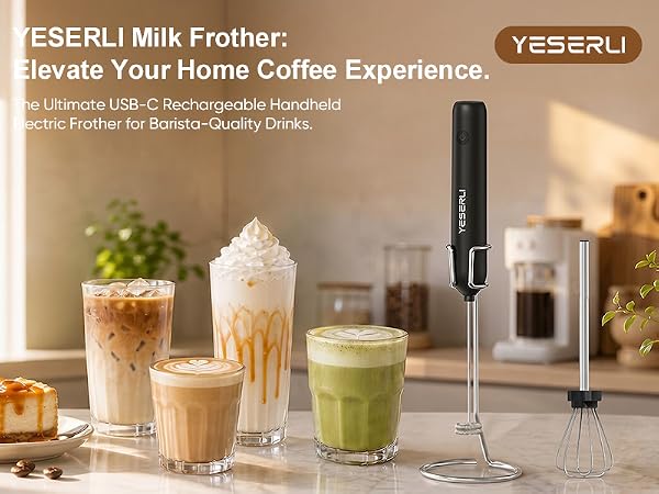 frother wand drink mixer