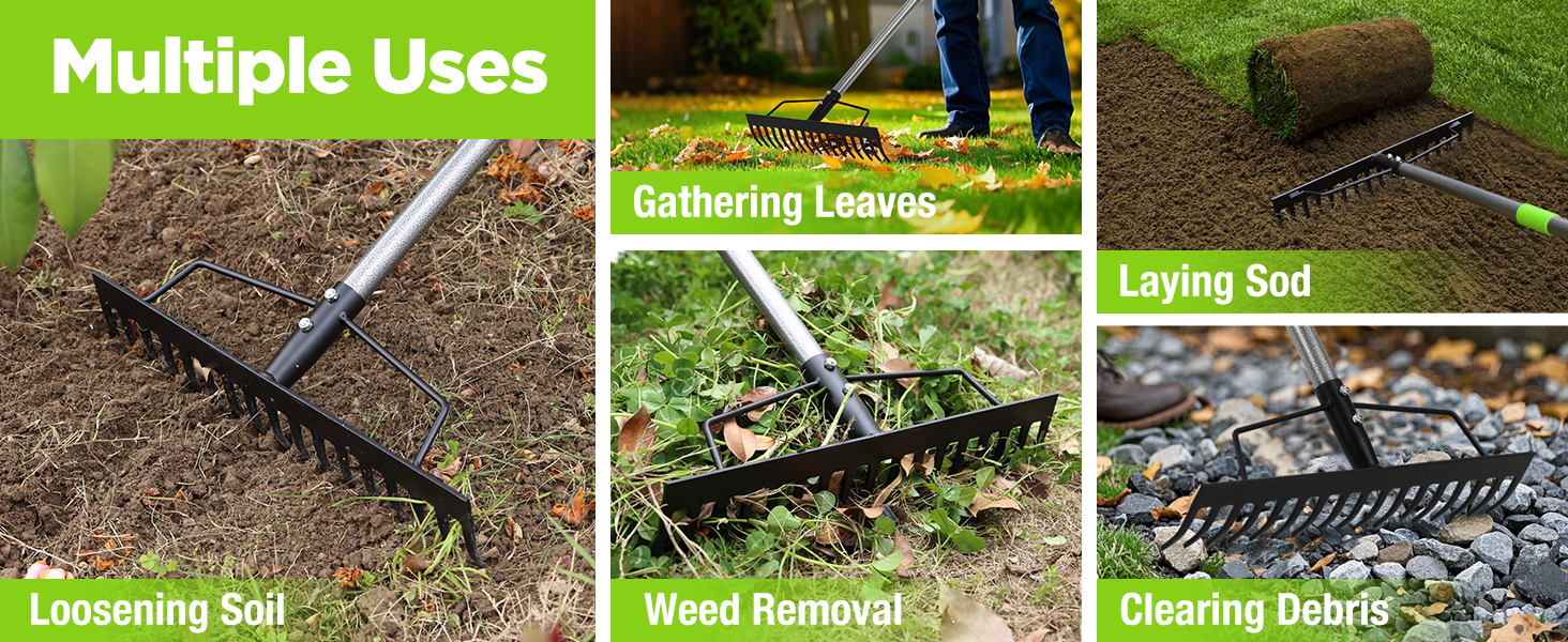 gardening rake