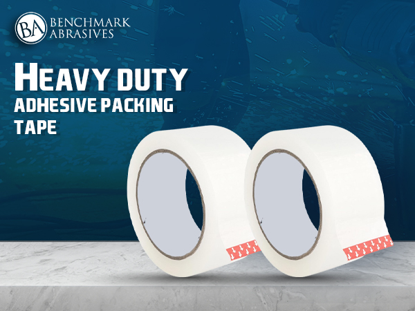 Heavy duty adhesive packing tape