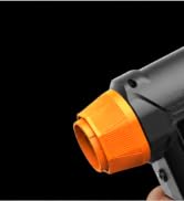 J40 Compressed Air Duster with 2 Swappable Batteries & Case, Rechargeable Tool-Grade Electric Air...