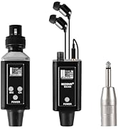 Wireless In Ear Monitor System, Professional UHF Metal Wireless IEM System, 16 Adjustable Channel...