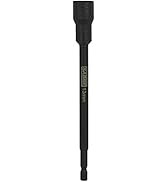 Sabre Tools 13mm Impact Magnetic Nut Driver – 6 Inch Length, 1/4 Inch Hex Shank, Magnetic Socket ...