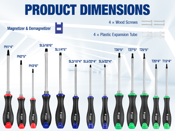 Magnetic Screwdriver Set