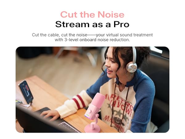 wireless streaming microphone