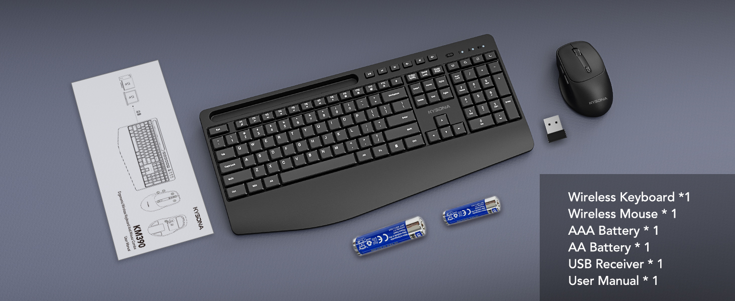 wireless keyboard and mouse
