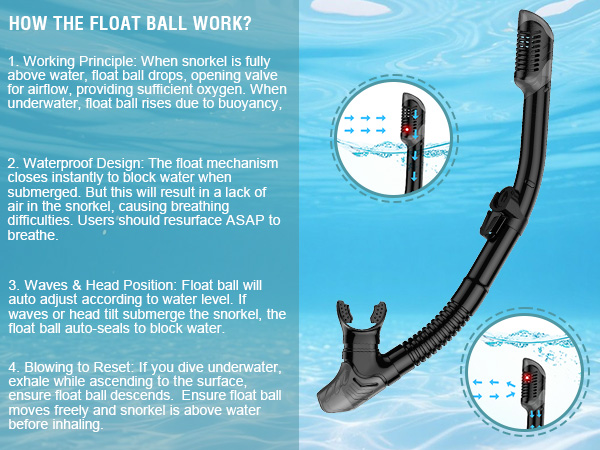 dry top snorkel