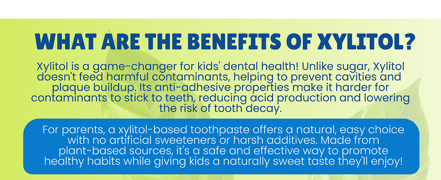 kids toothpaste sensitive teeth natural fluoride free xylitol flavored toddlers flouride-free paste