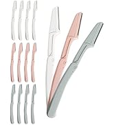 Eyebrow Razor, 15 Pcs Dermaplane Razor for Face, Foldable for Women and Men by MoHern