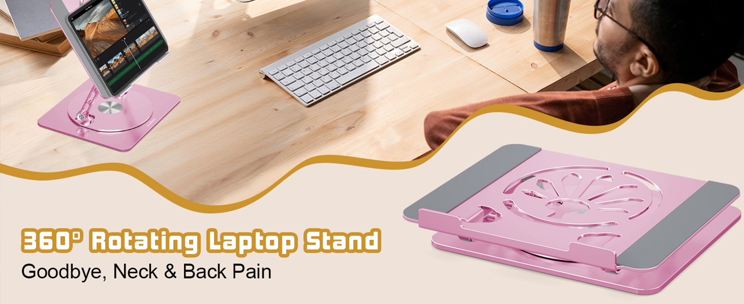laptop stand for desk portable notebook stand ergonomic laptop riser office desk accessories
