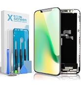 GULEEK for iPhone X Screen Replacement, 5.8 Inch LCD Touch Screen Digitizer for Models A1865, A19...