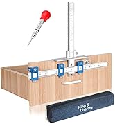 King&Charles Cabinet Hardware Jig, Aluminum Alloy Cabinet Handle Jig - Cabinet jig for handles an...