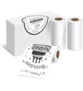 ORGSTA Thermal Paper Roll, Printable Thermal Receipt Paper, Till Roll Label for S002 Mini Printer...