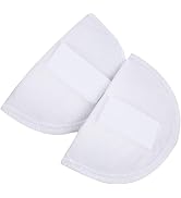 1Pair of White Sponge Shoulder Pads Foam Shoulder Pads Shoulder Enhancer Non Slip Shoulder Protec...