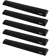 i-Rocks 5 Pack Memory Foam Mouse Wrist Rest - Pain Reducing & Non-Slip Rubber Base Wrist Rest for...