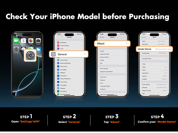iPhone 16 Pro Max Screen Protector Tempered Glass