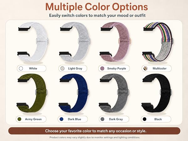 Elastic Nylon Watch Band