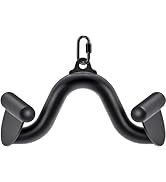 SELEWARE LAT Pull Down Bars Cable Machine Attachment Heavy Duty Steel Tubing Structure Home Gym W...