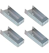 Boxer 4 Pack Utility Trailer Stake Pocket Sleeve for Flat Bed Trucks and Trailers Universal - Fle...
