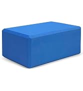 Yoga Block, Large Yoga Block 9x6x4 Inches, Sturdy Yoga Foam Blocks, High Density & Non Slip Surfa...