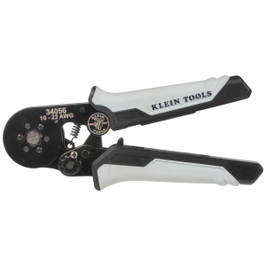 Includes six crimping dies for secure 360-Degree hex crimps