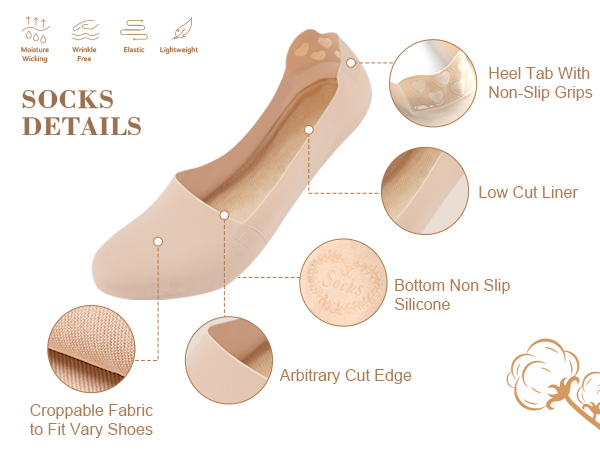 loafer socks for women
