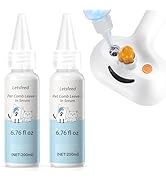 Pet Steam Brush Spray Refill for Dogs & Cats – Concentrated Waterless Shampoo, 3-in-1 Pet Comb Le...