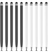 YITIAOXIAOYU 10 PCS Stylus Pen for Touchscreen,Lightweight 2 in 1 Dual-Tip Design,iPad Stylus for...