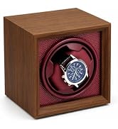 RQQM Automatic Single Watch Winder Box for Watches | Single Watch Rotator with Ultra-Quiet Motor,...