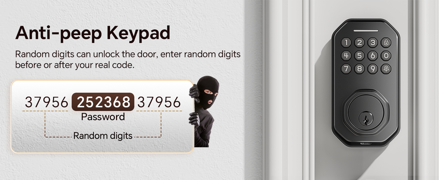 keyless entry door lock