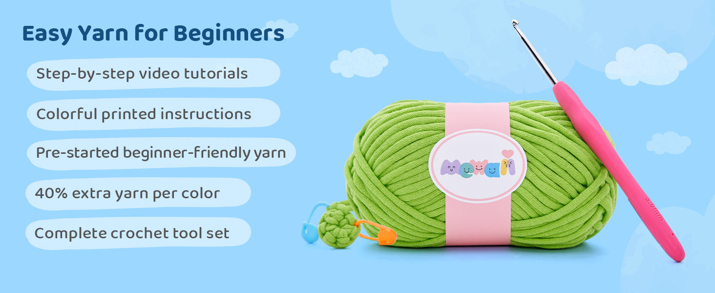 beginner crochet kit for kids